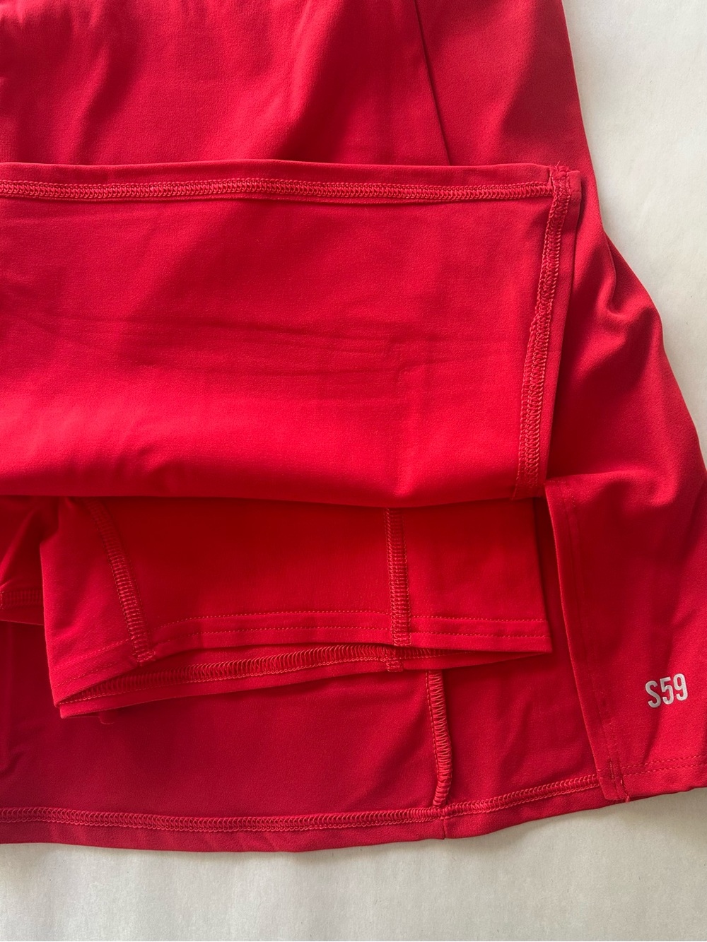 Splits59 Martina Rigor Mini Dress in Red, S NWT - Picture 12 of 16
